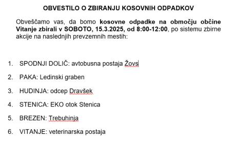 Zbiranje odpadkov